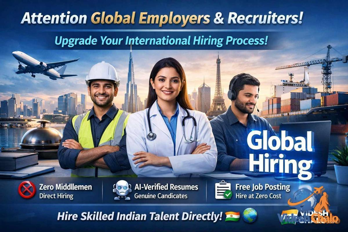 Hire Skilled Workers from India  hire Indians