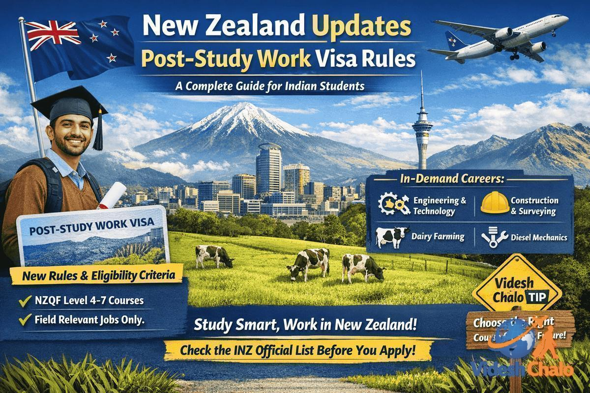 New Zealand Post-Study Work Visa