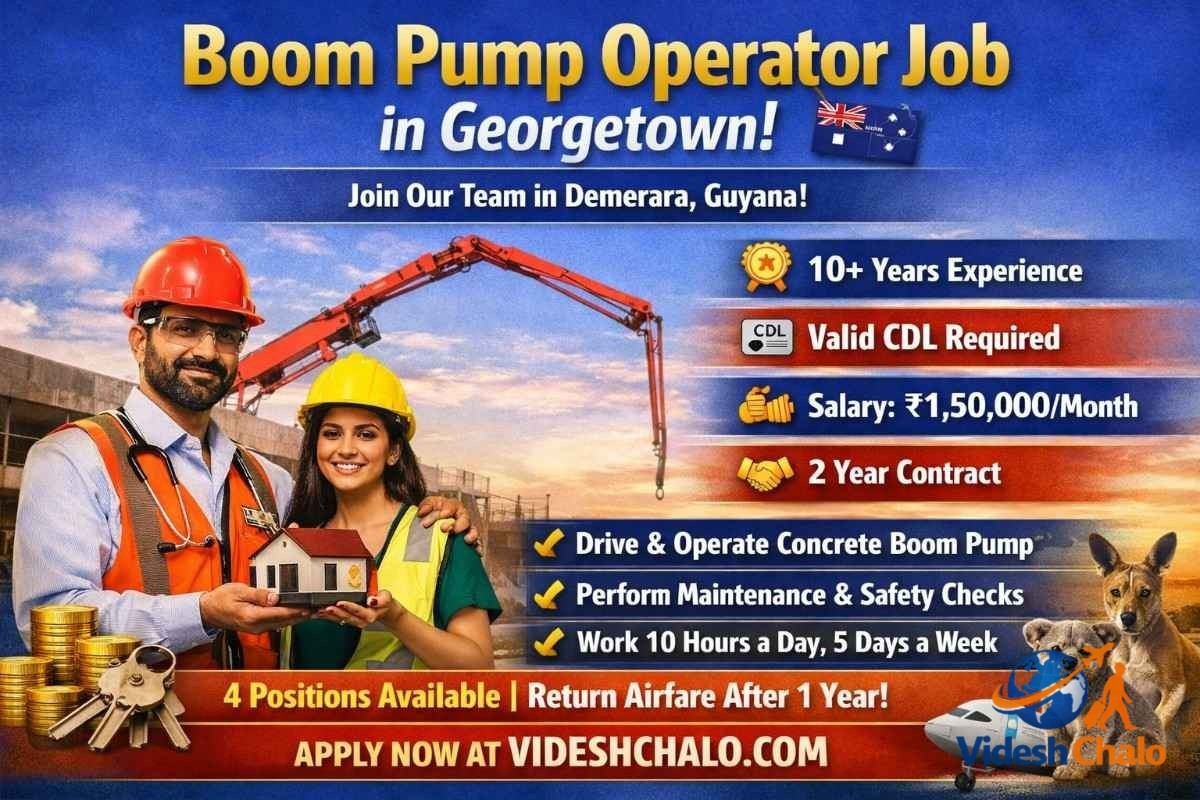 Boom Pump Operator Jobs in Georgetown