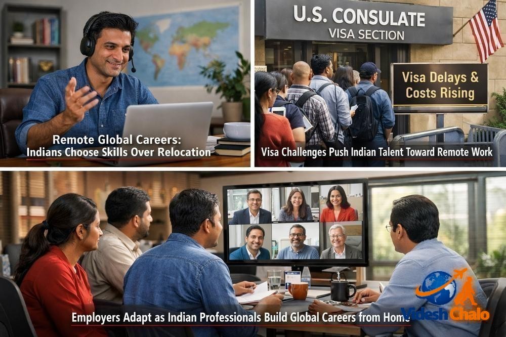 Visa Challenges Push Indian Talent Toward Remote Work