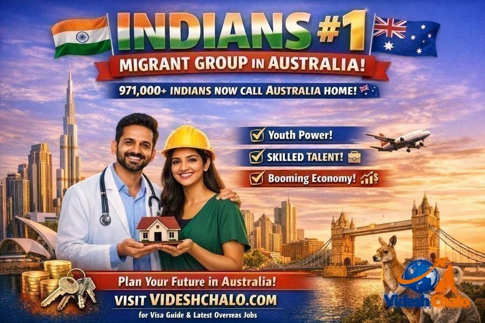 Study & Work in Australia: Indian Migrants Now Largest Foreign-Born Population