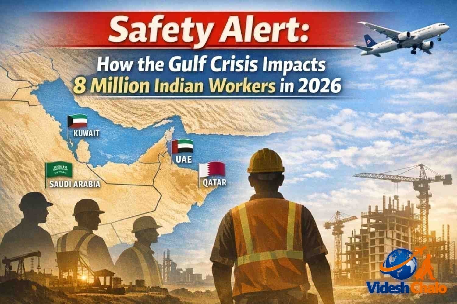 Safety Alert: How the Gulf Crisis Impacts 8 Million Indian Workers in 2026